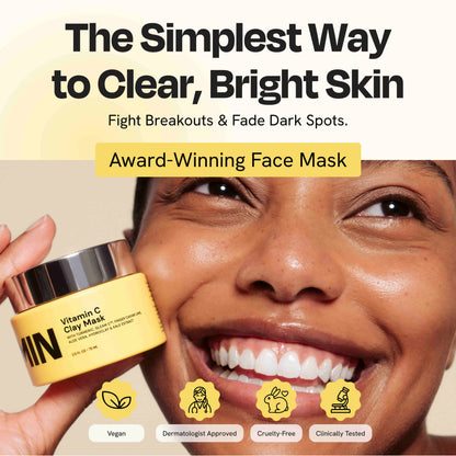 Mascarilla de arcilla con vitamina C