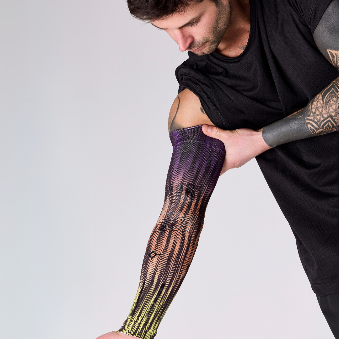 Manga de brazo sin presión