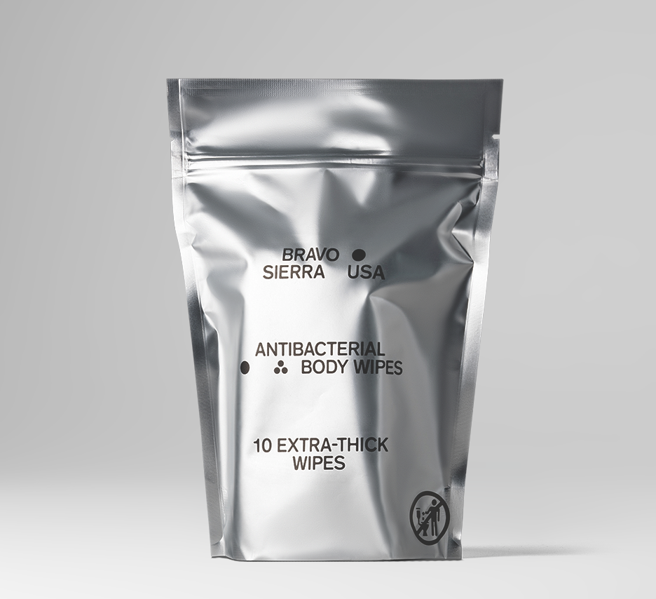 Toallitas corporales antibacterianas