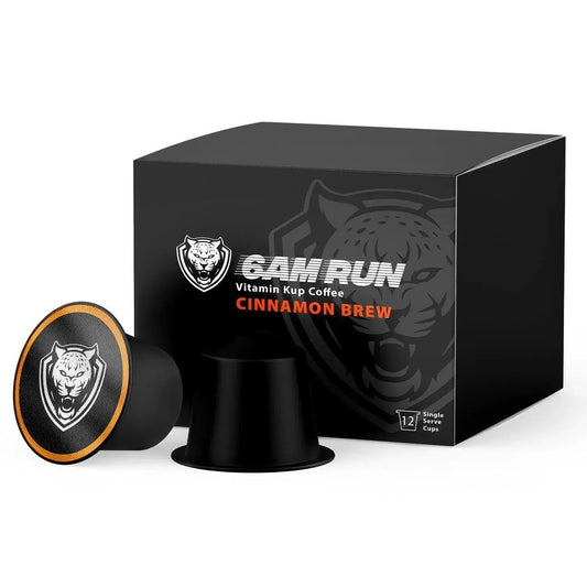 Café vitaminado para correr de 6AM