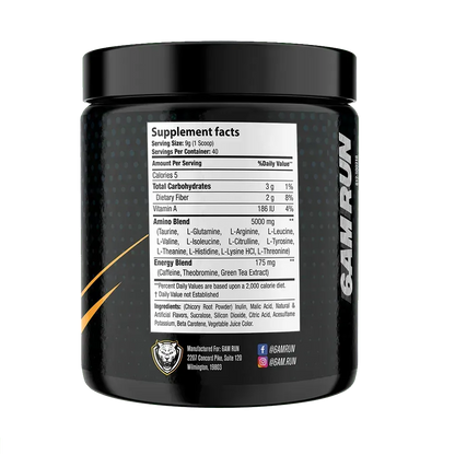 Combustible todo en uno para correr Maratón